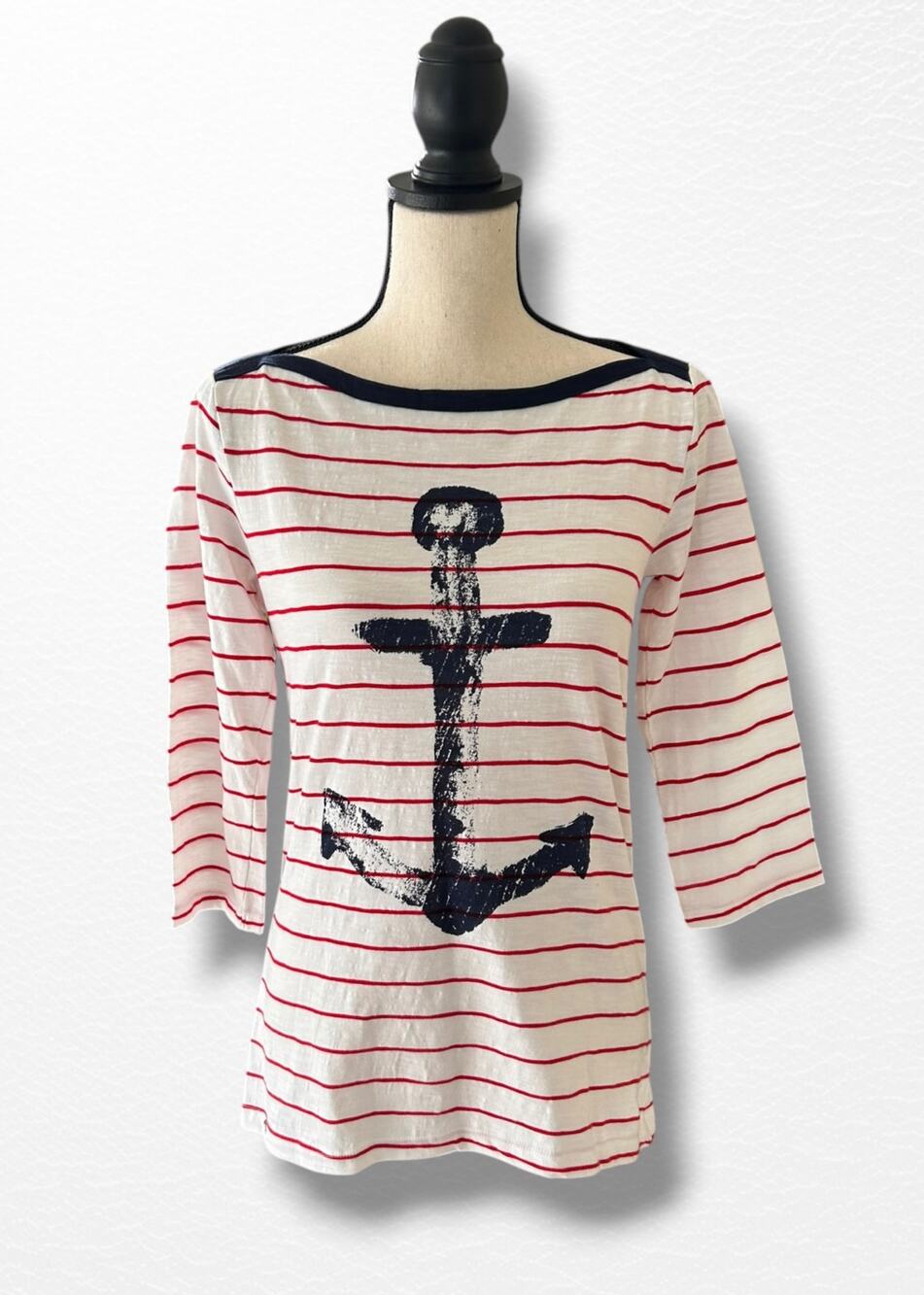 Hatley Nautical Breton Top, Size M